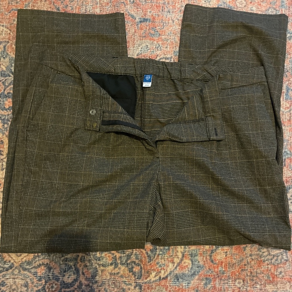 Taylor Plaid Trousers - Brown XXL - Picture 4 of 6